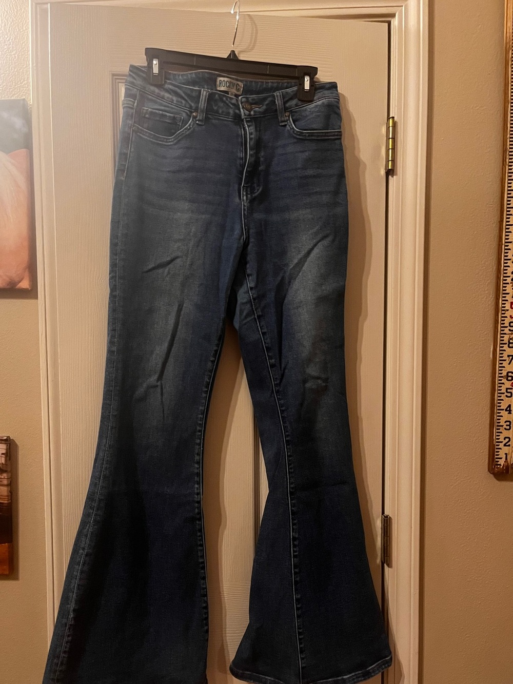 Rockin’ C Medium Blue Flared Jeans